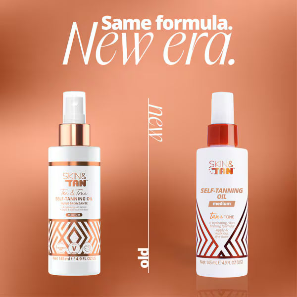 Skin & Tan Tan & Tone Oil Medium (British brand)
