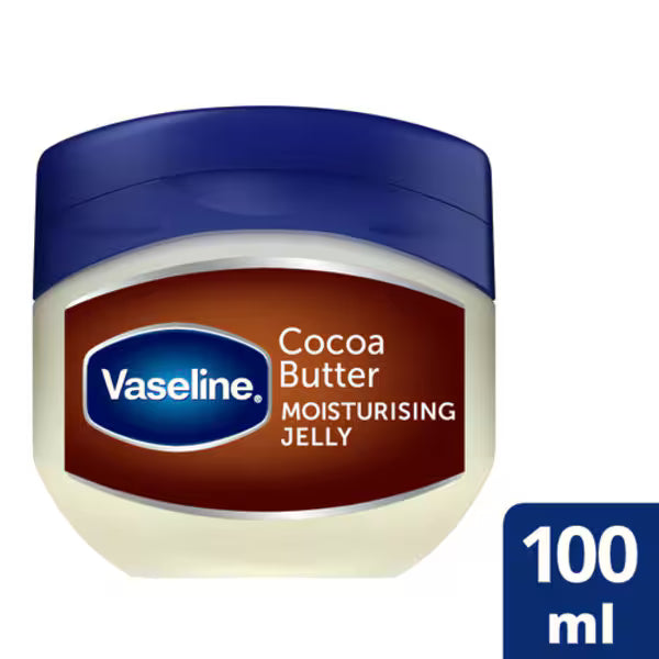 Vaseline cocoa butter moisturising jelly 100ml (British brand)