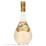 Kamotsuru Shuzo Gold Daiginjo sake with sakura gold flakes, UK version