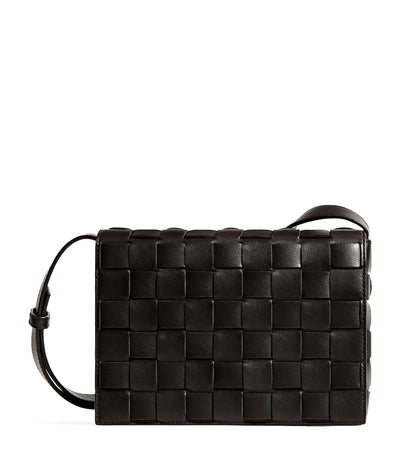 Harrods Bottega Veneta Leather Intrecciato Messenger Bag- Buy online at McGrocer