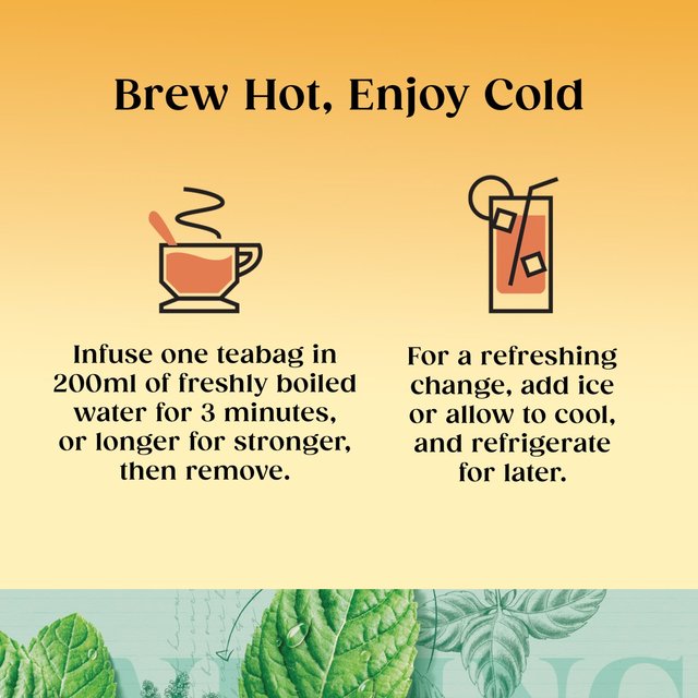 Twinings Peppermint Tea   80 per pack GOODS M&S