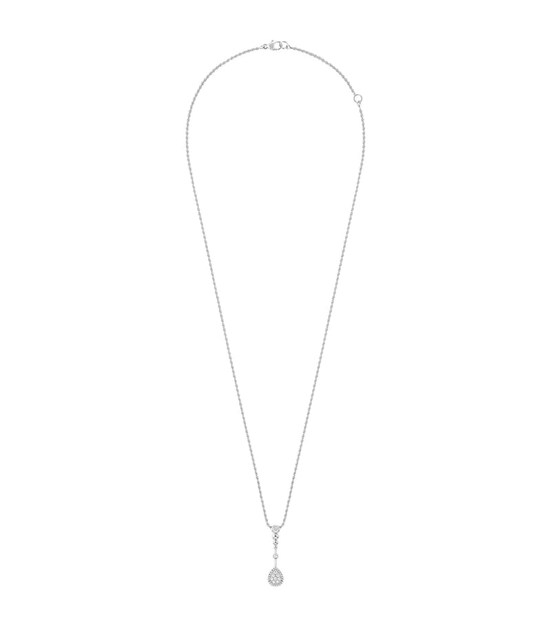 Boucheron Serpent Bohème necklace in white gold with diamonds - British product