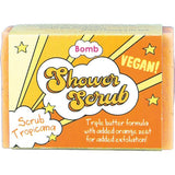 Superdrug Bomb Cosmetics Shower Soap Scrub Scrub Tropicana Exfoliating Bar- Buy online at McGrocer