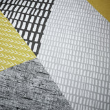 Catherine Lansfield Larsson Geo Ochre bedding set single (British brand)