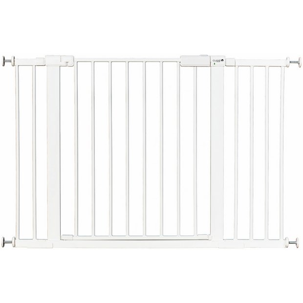 Cuggl extra wide safety gate white (British brand)