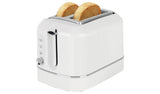 Cookworks Texture Tilly 2 slice toaster white, UK version