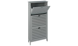 Argos GFW Bergen Shoe Storage Cabinet - Grey- Buy online at McGrocer