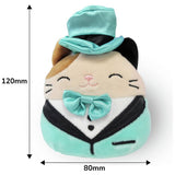 Squishmallows Monopoly board game with Cam the Cat plush, imported from the UK