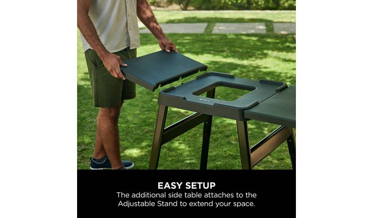Ninja Woodfire side table work surface 37x56cm - British product