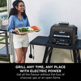 Ninja Woodfire Pro XL electric BBQ grill and smoker, UK version
