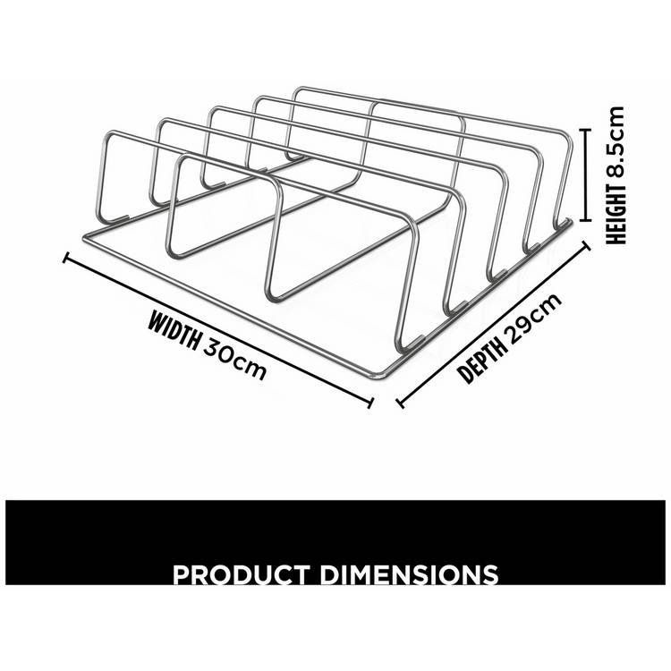 Ninja Woodfire XL Rib Rack BBQ accessory (British brand)
