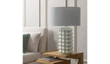 Argos Habitat Bobble 61cm Ceramic Table Lamp - Grey- Buy online at McGrocer