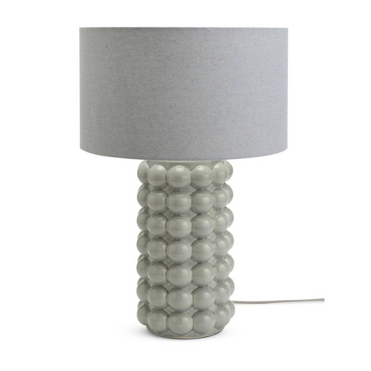 Habitat Bobble ceramic table lamp 61cm, imported from the UK