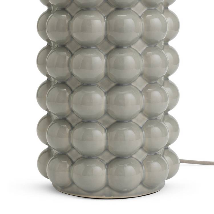 Habitat Bobble ceramic table lamp 61cm, imported from the UK