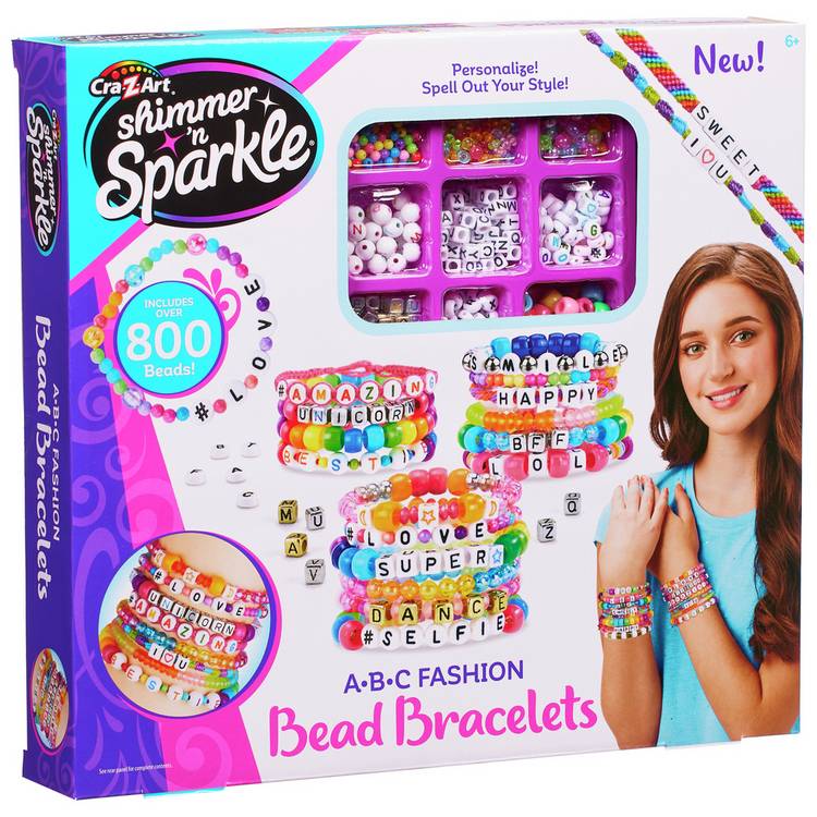 Shimmer N Sparkle bead bracelet kit ABC fashion, UK version