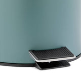 Habitat 12 litre pedal bin in teal steel - British product