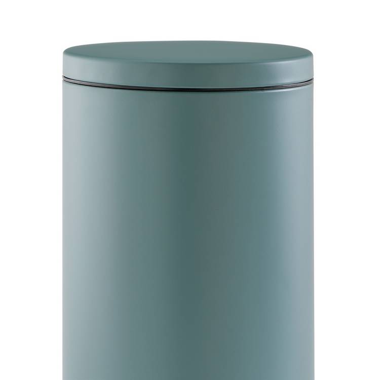 Habitat 12 litre pedal bin in teal steel - British product