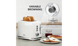 Breville Bold 2 slice toaster white, imported from the UK