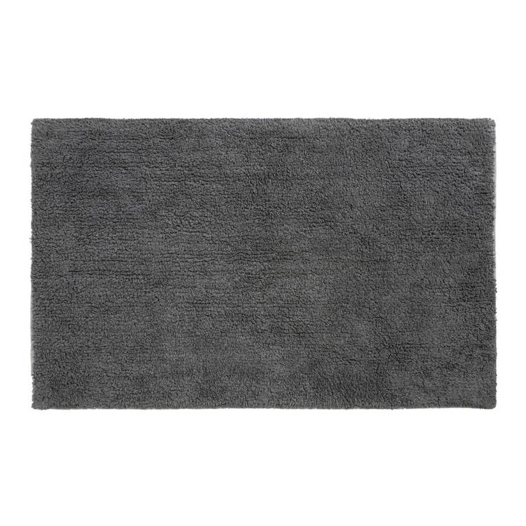 Habitat bath mat charcoal 80x50cm, UK version