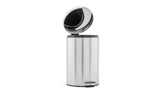 Argos Home 12 litre stainless steel pedal bin, imported from the UK