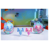 Animagic Let's Glo Axolotl pink interactive toy (British brand)
