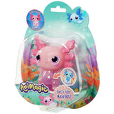 Animagic Let's Glo Axolotl pink interactive toy (British brand)