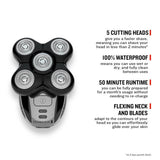 Remington RX5 Ultimate Series head shaver (British brand)