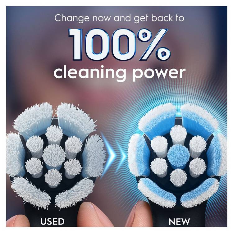 Oral-B iO Gentle Care toothbrush heads 4 pack, UK version