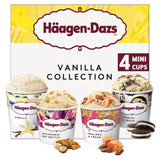 Häagen-Dazs Vanille-Kollektion Minibecher-Eiscreme 4x95ml