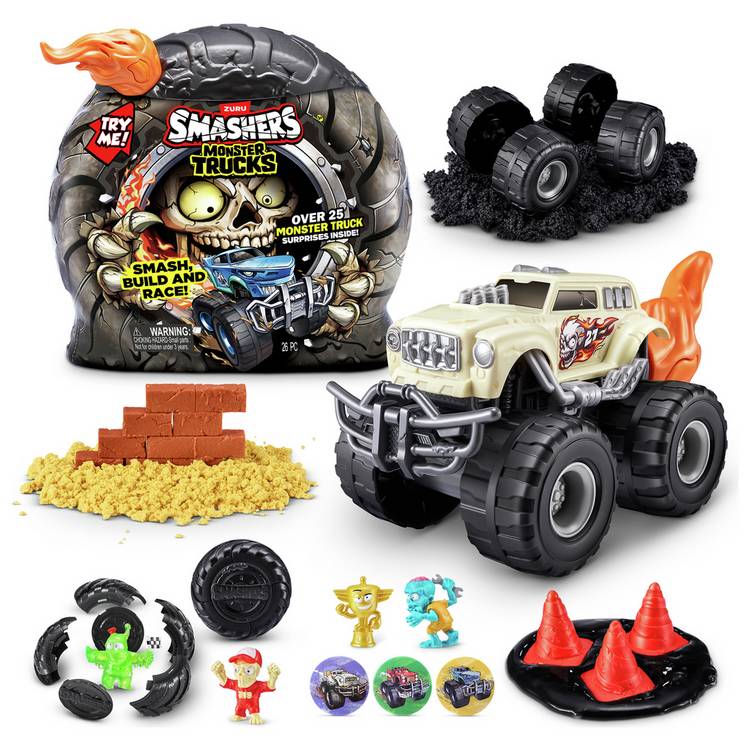 Zuru Smashers Surprise Monster Truck playset, imported from the UK