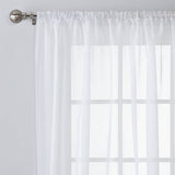 Argos Home white voile curtain 149x229cm (British brand)