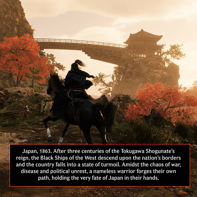 Rise of the Ronin PS5 game disc - British product