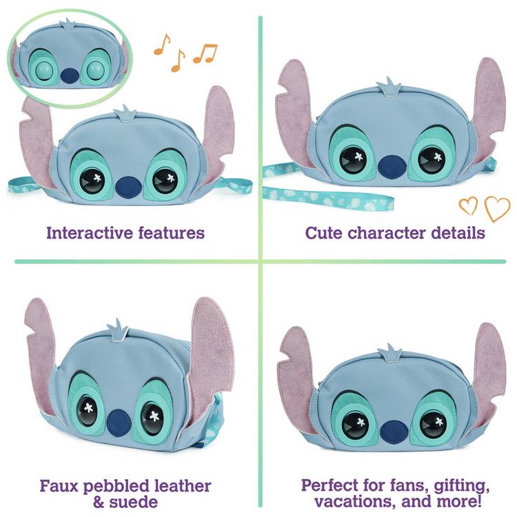 Purse Pets Disney Stitch interactive pet bag, imported from the UK