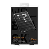 WD_BLACK P10 external gaming hard drive 2TB - British product