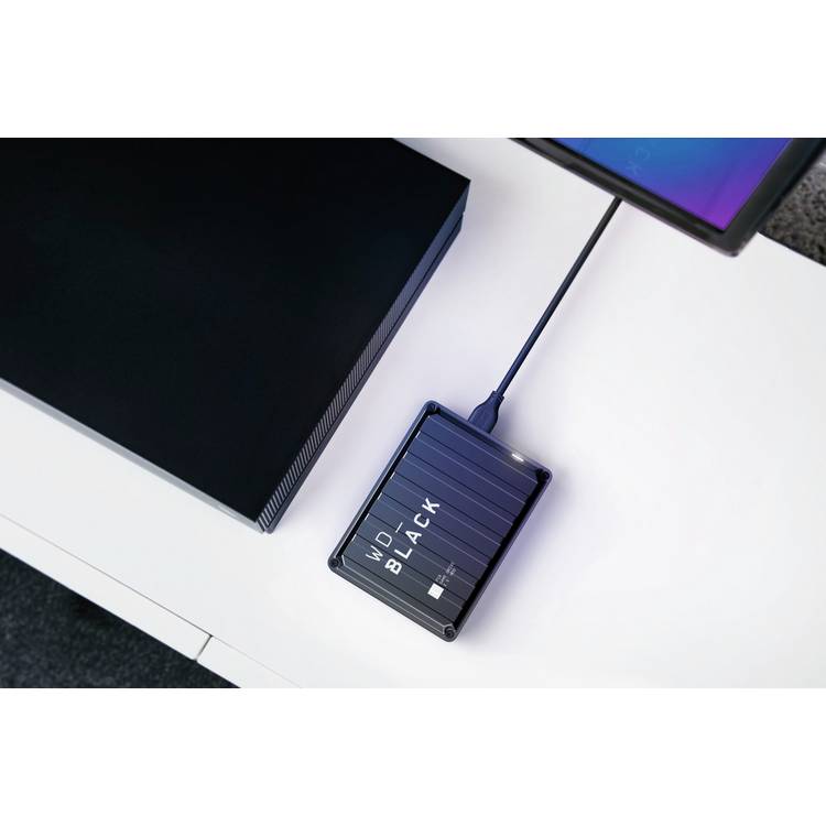 WD_BLACK P10 external gaming hard drive 2TB - British product