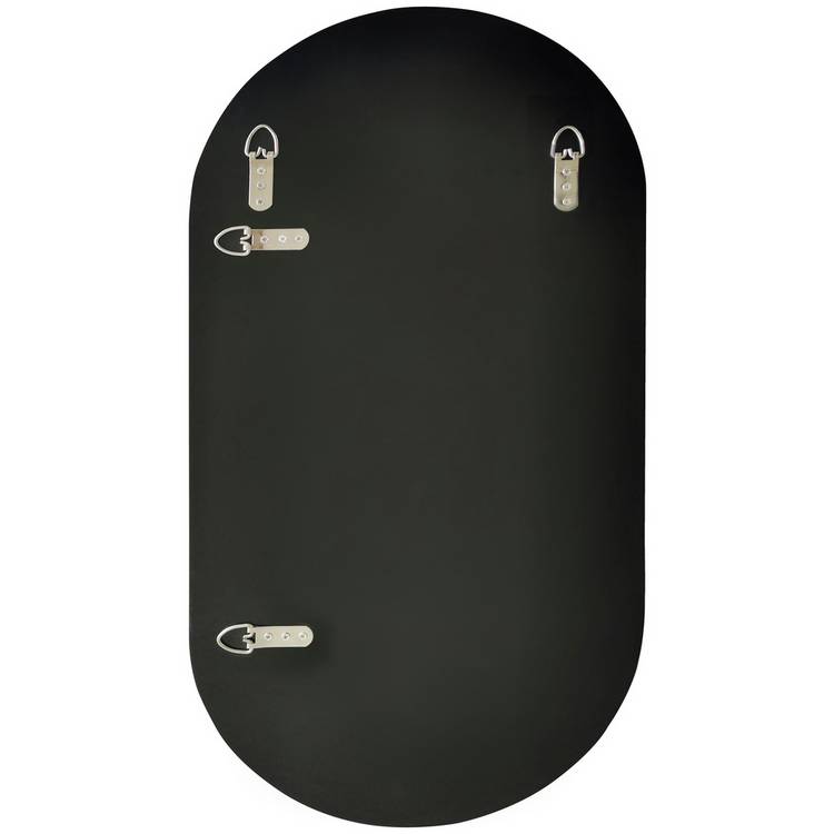Innova oval rimless bathroom mirror 60x30cm (British brand)