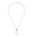 Chopard L'Heure du Diamant necklace white gold diamonds ruby - British product