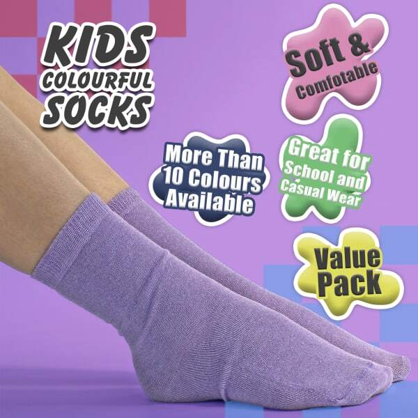 Sock Snob kids cotton socks 6 pair (British brand)