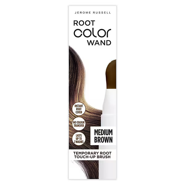 Jerome Russell Root Color Wand Medium Brown, imported from the UK