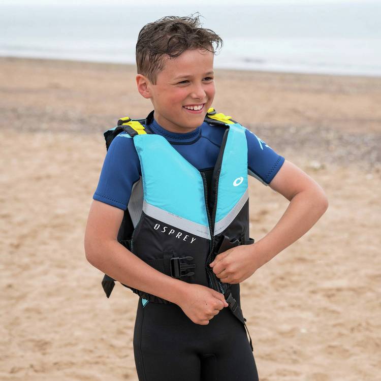 Osprey junior buoyancy aid for children, UK version