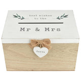 Argos Love Story by Celebrations Best Wishes To The Mr & Mrs Wedding Card Box- Buy online at McGrocer