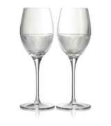 Harrods Wedgwood Crystal Helia Wine Glasses Set of 2- Buy online at McGrocer