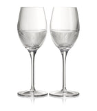 Wedgwood Helia crystal wine glasses set of 2 - British product