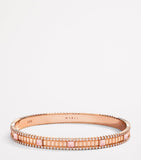 Marli New York rose gold diamond quartzite bangle, UK version
