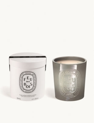 Diptyque Feu de Bois scented candle 1500g, imported from the UK
