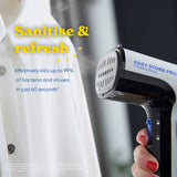 Russell Hobbs Steam Genie Easy Store garment steamer, imported from the UK