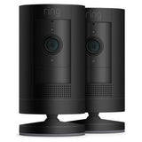 Ring Stick Up Cam battery CCTV 2 pack black (British brand)