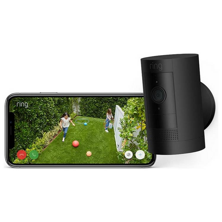 Ring Stick Up Cam battery CCTV 2 pack black (British brand)