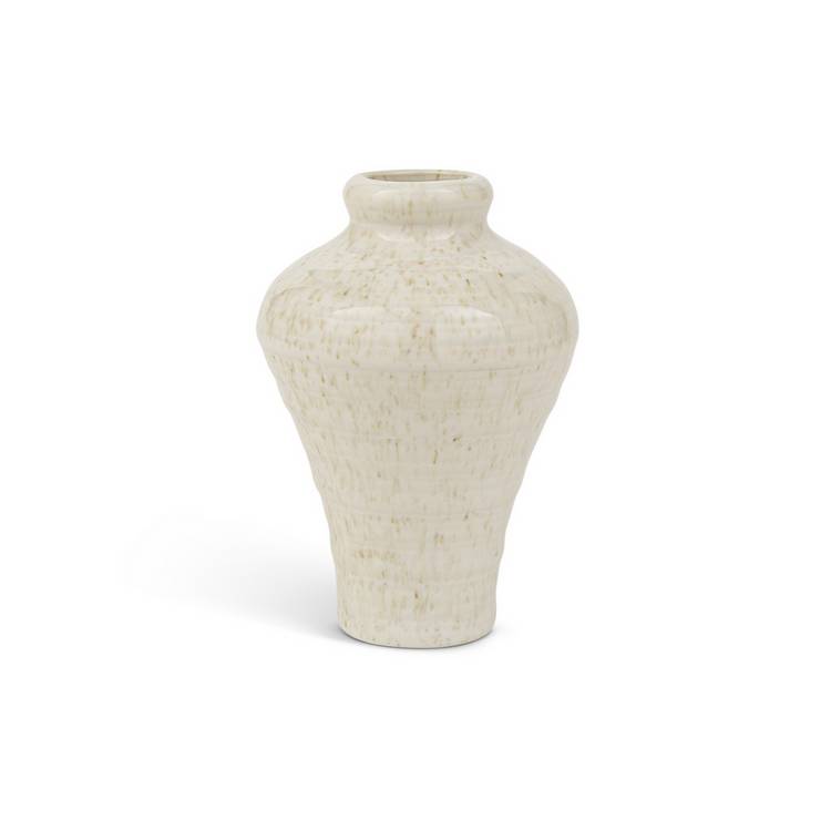 Habitat ceramic bud vases set of 3 cream, UK version