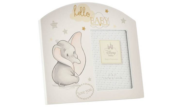 Disney Dumbo arch photo frame cream 15x16cm (British brand)